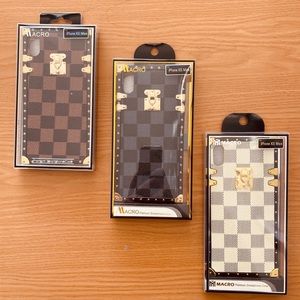 Apple iPhone XS Max Luxury Case Checker